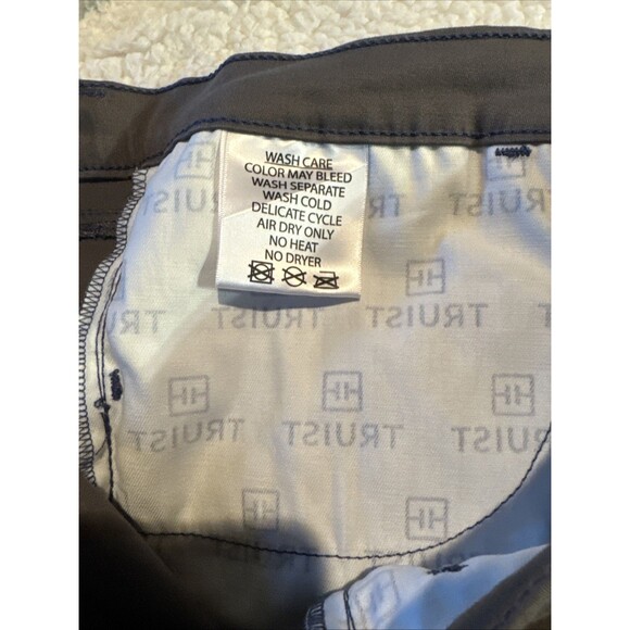 Blue Delta Custom Mens Chinos-American Made Premium Stretch Cotton Pants 35/28.5 - Picture 8 of 9